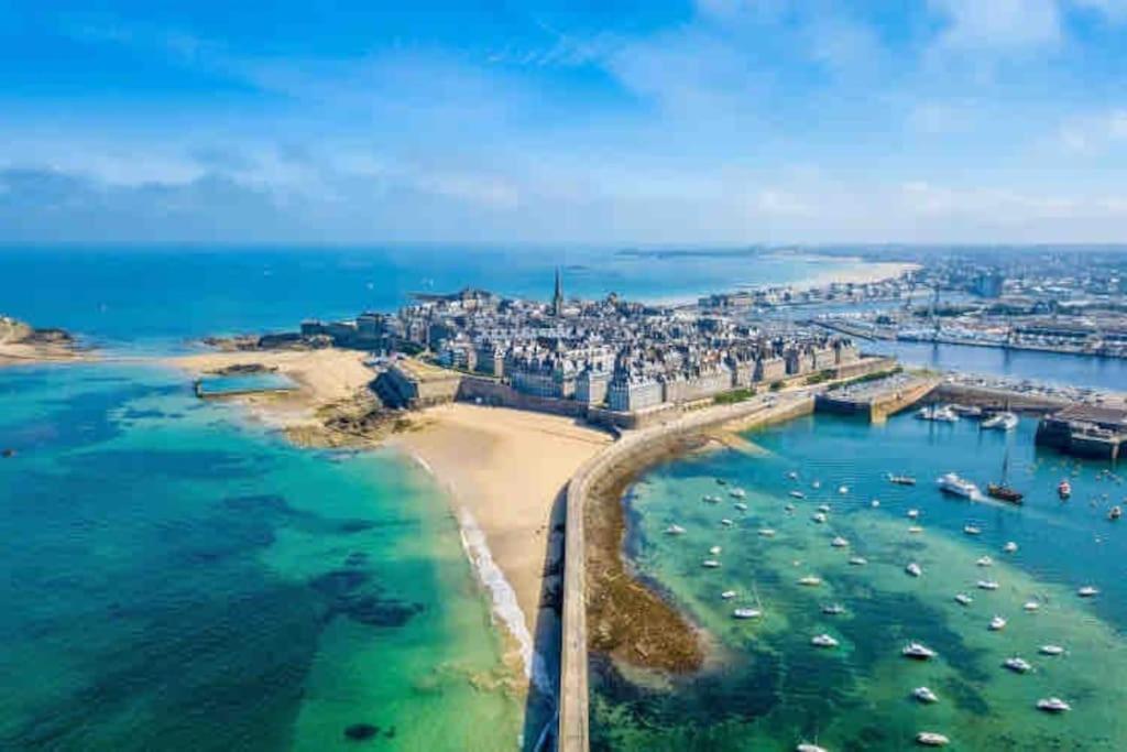 Au Bord De La Mer Appartement 2 Personnes 圣伯努瓦德斯昂德 外观 照片